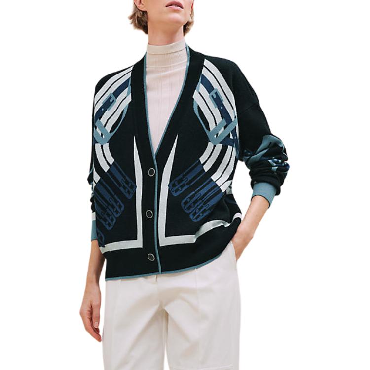HERMES FW24 Knitwear Women's Multicolor