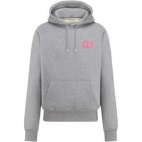 DIOR Logo Embroidered Drawstring Hoodie