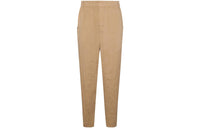 SAINT LAURENT High Waist Straight Leg Trousers