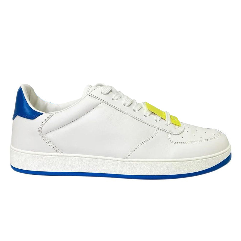 LOUIS VUITTON Low-Top Skateboard Shoes Men's White