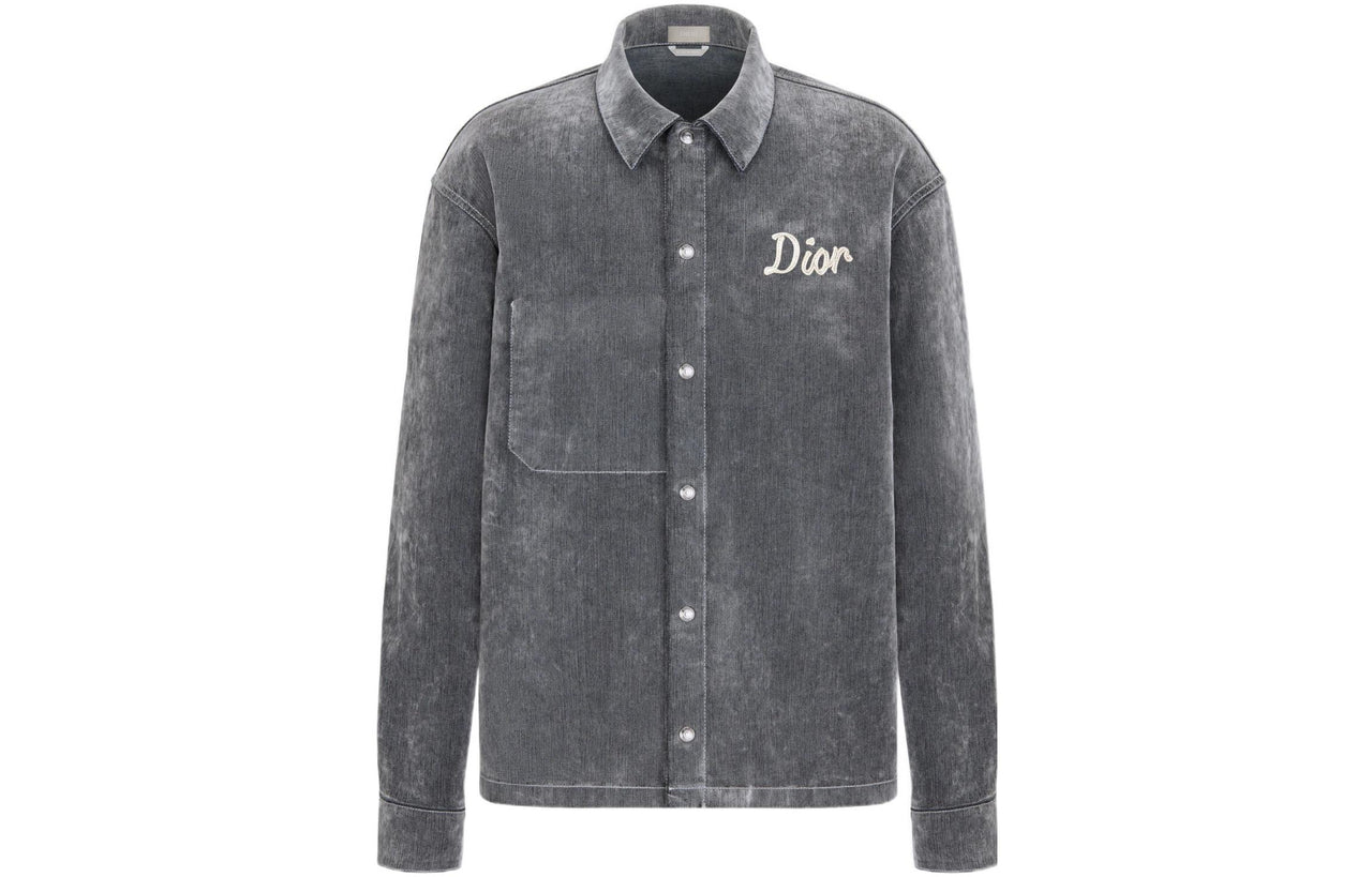 DIOR Quarterly New Products Shirts Men Gray