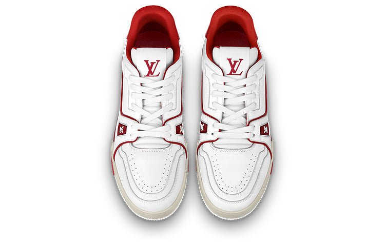 LOUIS VUITTON Trainers 'White Red'