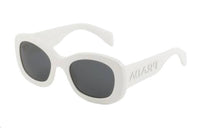 PRADA Eyewear Logo embossed Oversize frame Sunglasses