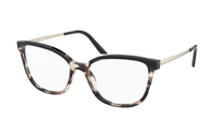 PRADA Tortoiseshell effect Cat eye Frame Glasses