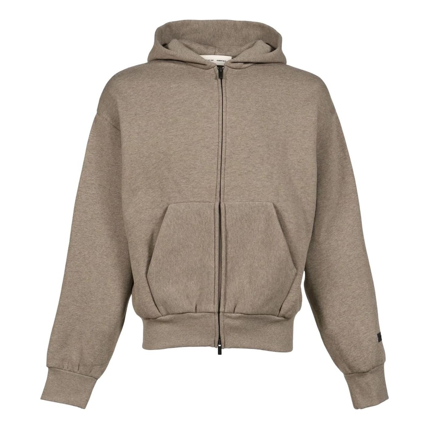Fear of God Essentials 25FW Fleece Hood Zip Up 'Homestead Heather' 192AS252072F