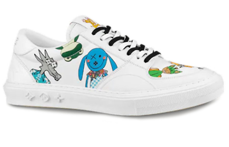 LOUIS VUITTON Ollie Sneakers 'White With Drawings'
