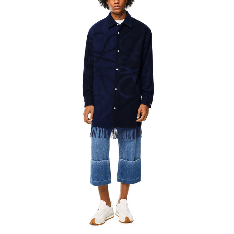 LOEWE Shirts Men Blue