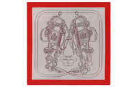 HERMES Silk Scarves Women's Red
