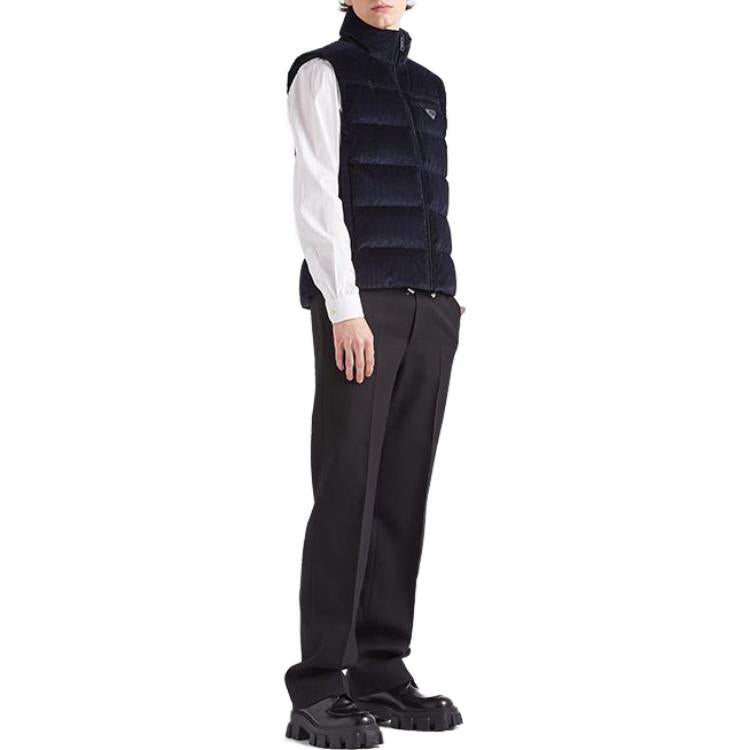 PRADA Down Jackets Men Blue