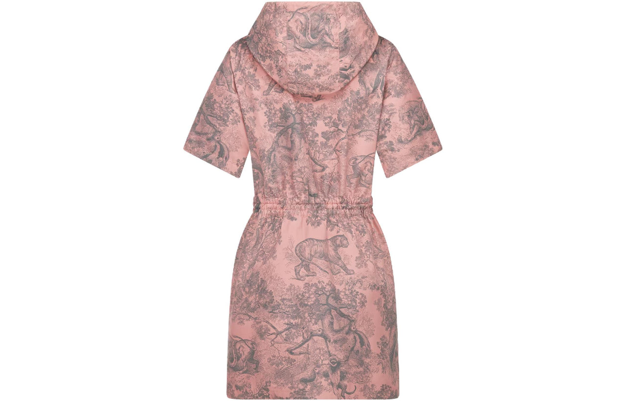 DIOR DIORiviera Short Sleeved Dresses Women's Pink