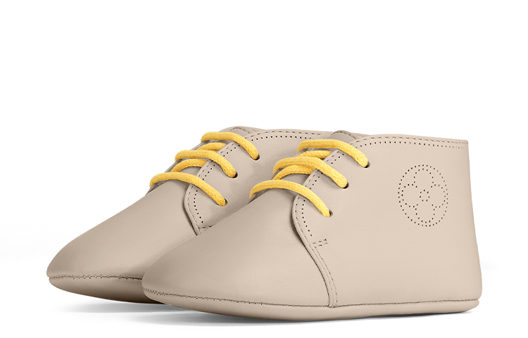 LOUIS VUITTON Anti Kick Low Top Pre Walking Baby Shoes Beige Infant And Toddler