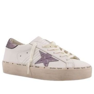 (WMNS) Golden Goose Hi Star 'White Grey Lillac' GWF00118-F007865-12352