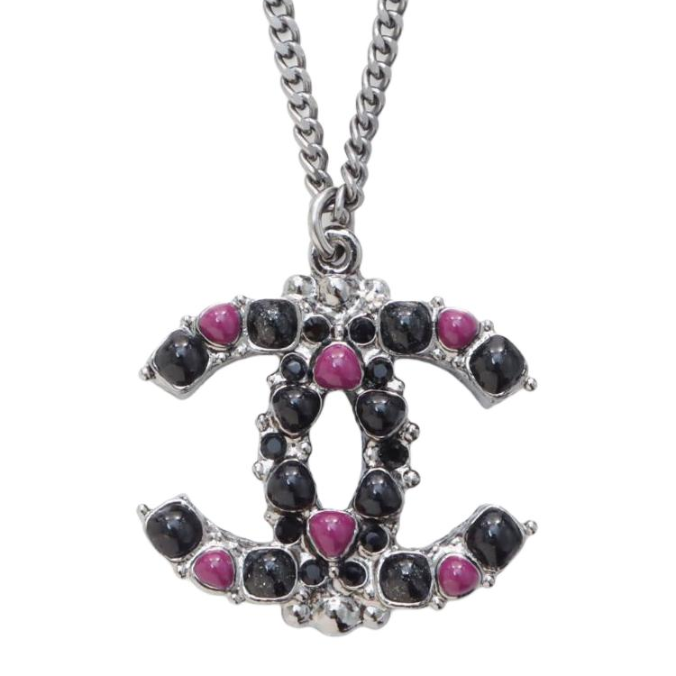 CHANEL 2012 Cc Pendant Necklace