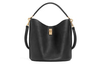 CELINE 16 Calfskin Bucket Bag, Crossbody Handbag, Shoulder Bag Women's Black
