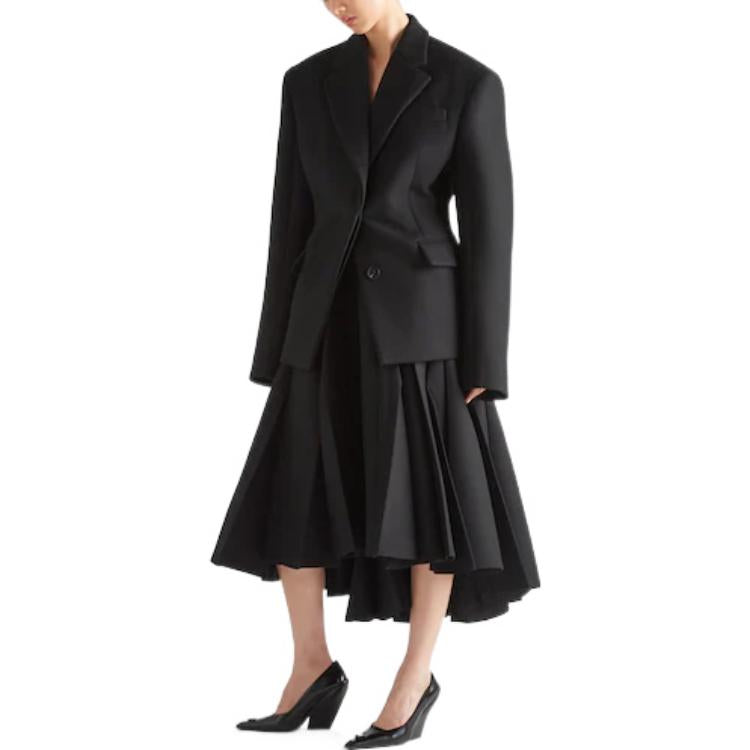 PRADA Casual Long Skirts Women's Black