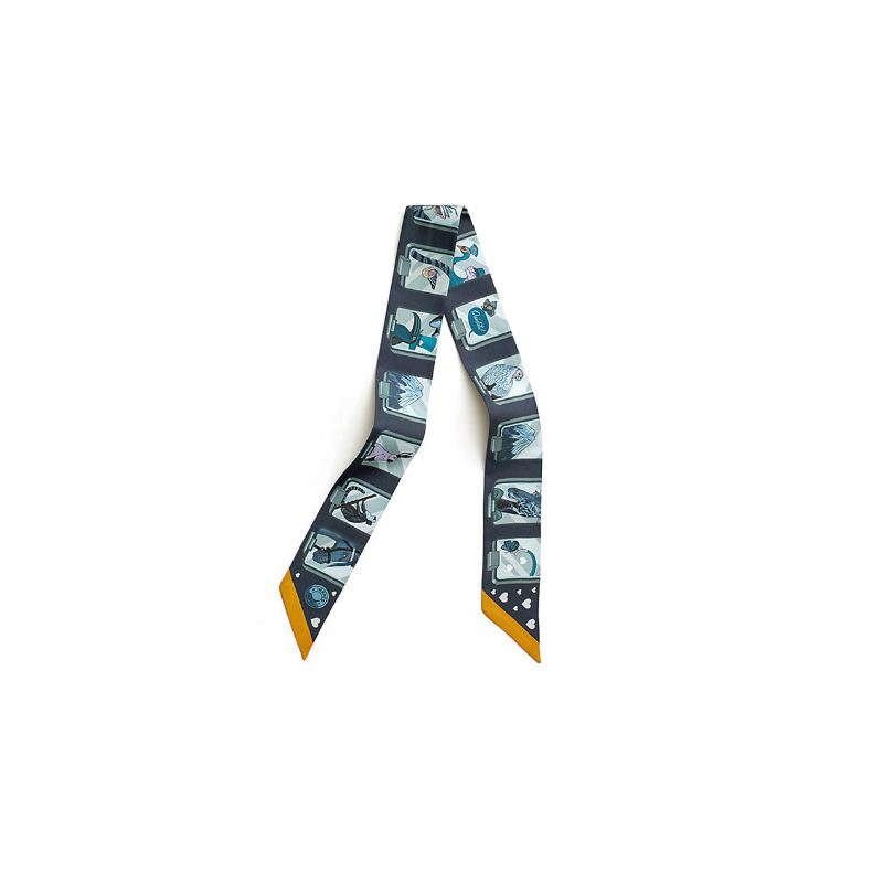 HERMES Silk Scarves Women's Multicolor