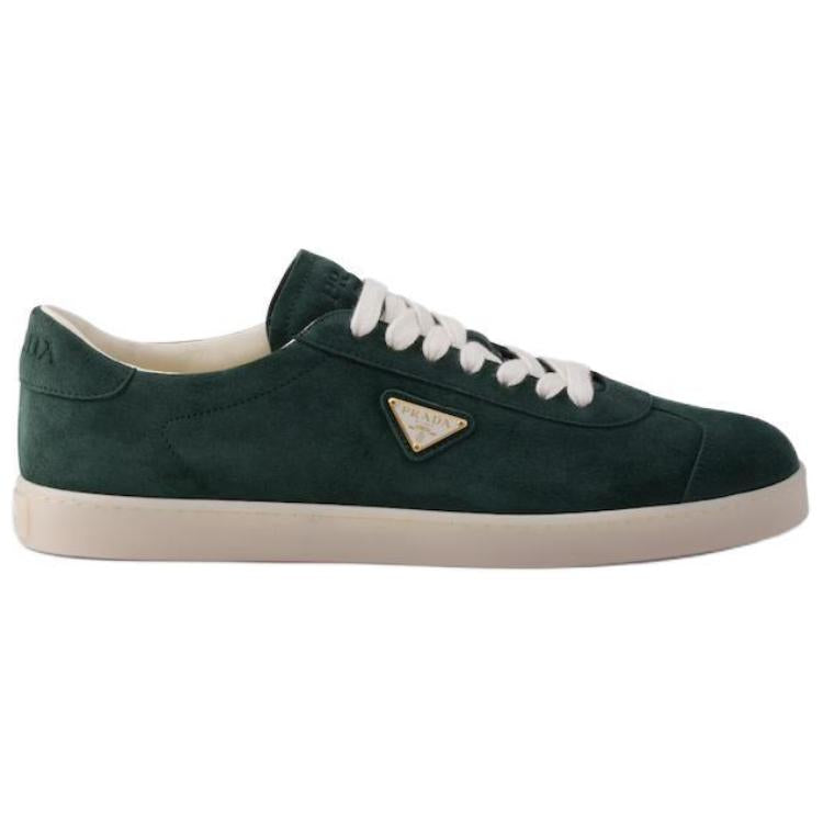 PRADA Lane Low-Top Skateboard Shoes Men's Green