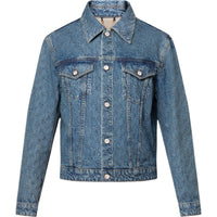 LOUIS VUITTON 1AGHUT Monogram Jacquard Denim Jacket