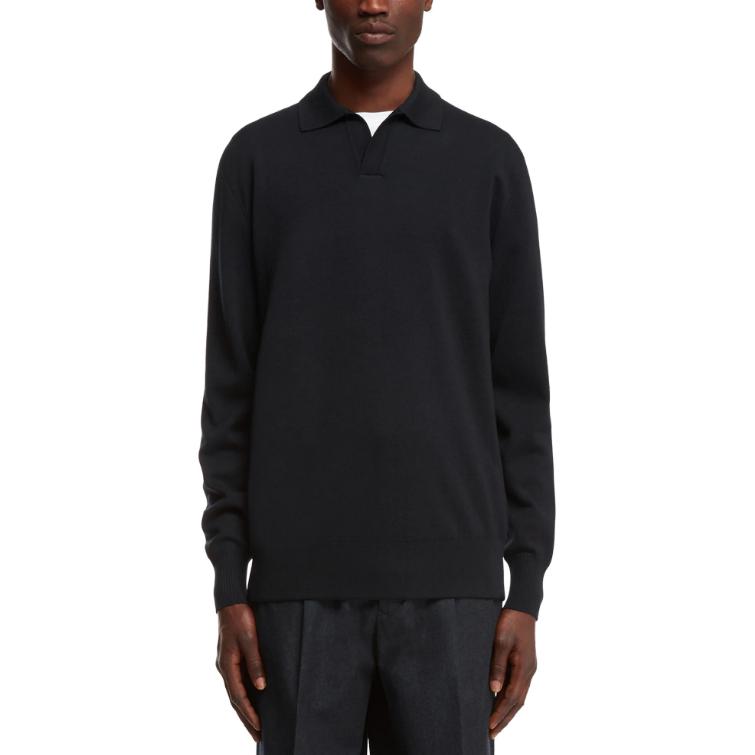 Loro Piana Buttonless Polo Shirt