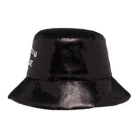 MIU MIU Fabric Bucket Hats Women's Black