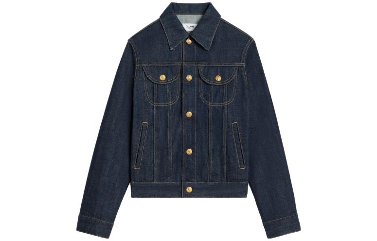 CELINE FW23 Denim Jacket Women's Blue