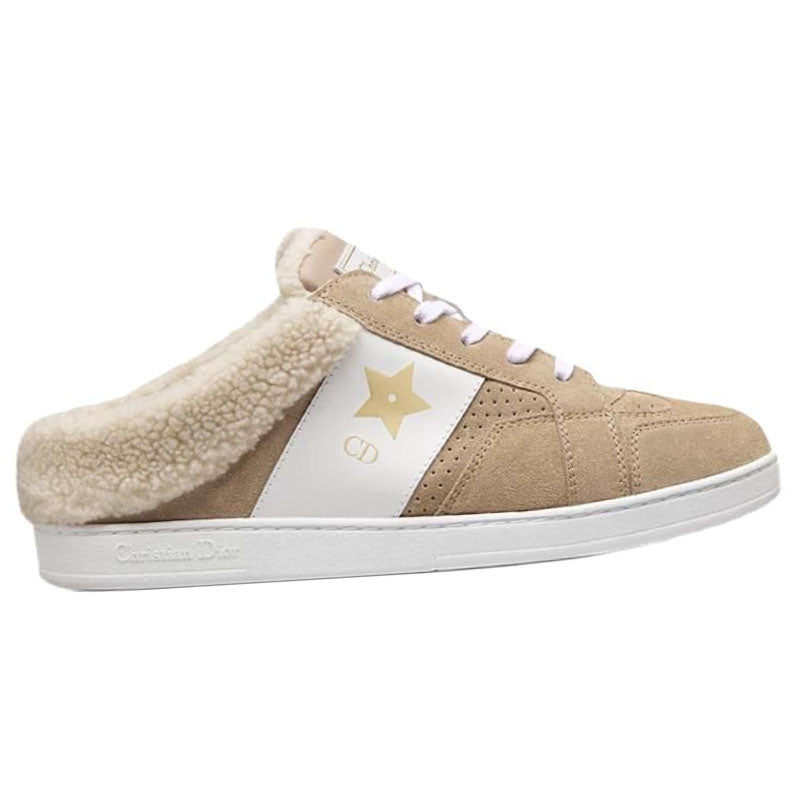 DIOR Star Platform Shoes Low Top Skateboard Shoes Women's Brown