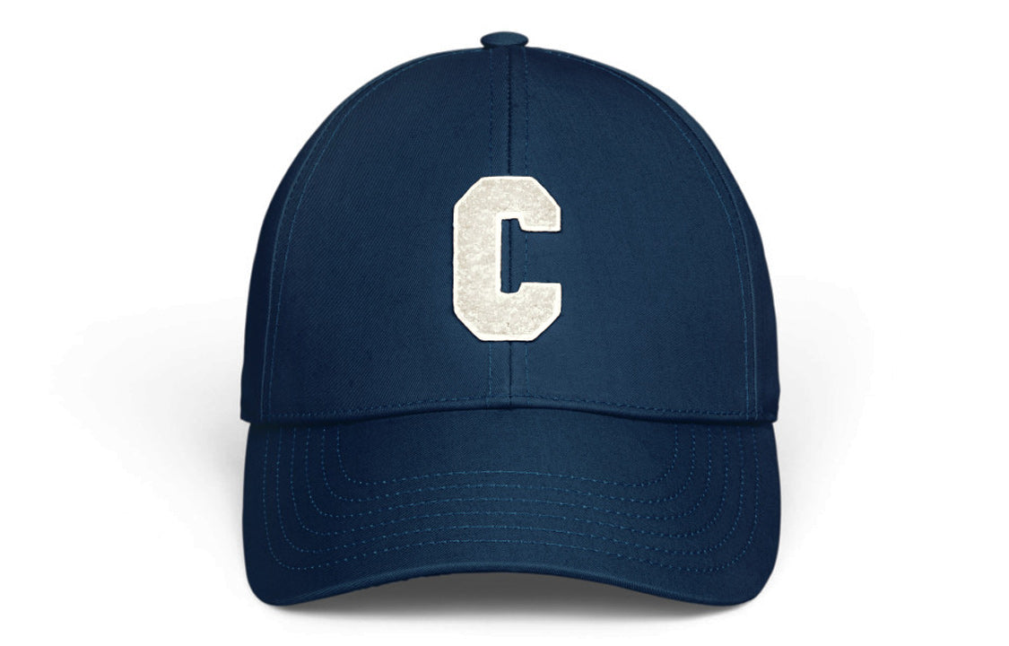 CELINE Initial Baseball Cap In Cotton