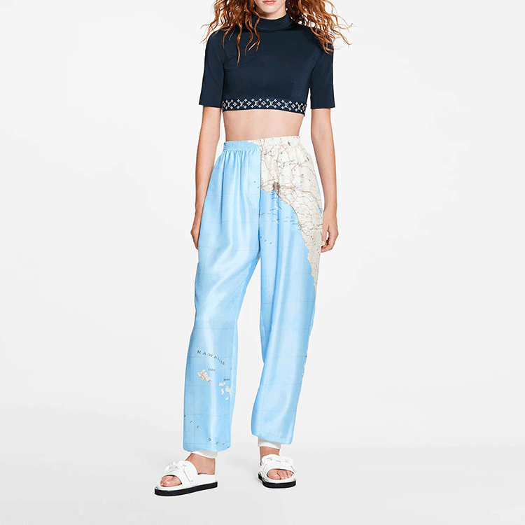 LOUIS VUITTON Flight Mode Sporty Crop Top