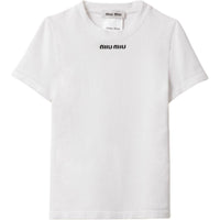 MIU MIU Regular T Shirt Women's White