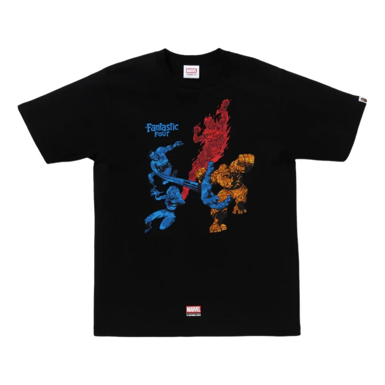 A Bathing Ape x Marvel The Fantastic 4 T-Shirt 'Black' 1L73-110-906-BLK