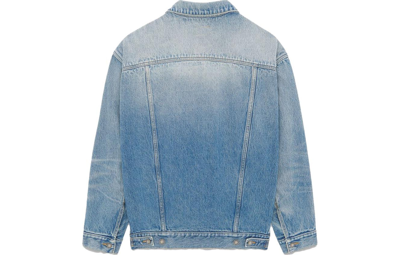 SAINT LAURENT Oversize Denim Jacket