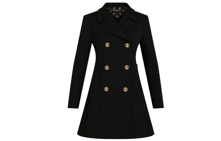 LOUIS VUITTON SS21 Business Suit Coat Women's Black