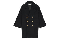 SAINT LAURENT Coats Men Black