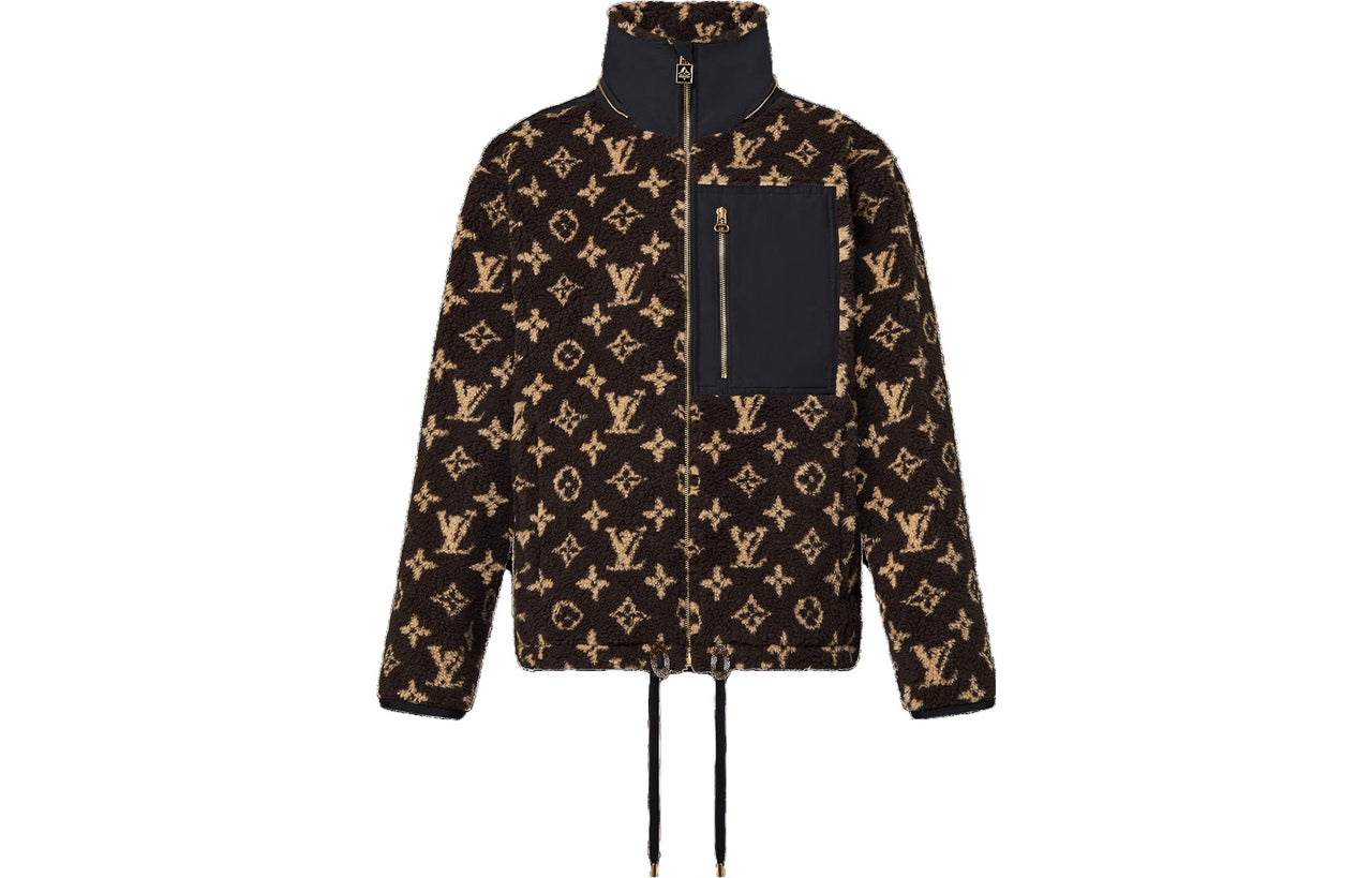 LOUIS VUITTON Monogram Fleece Parka