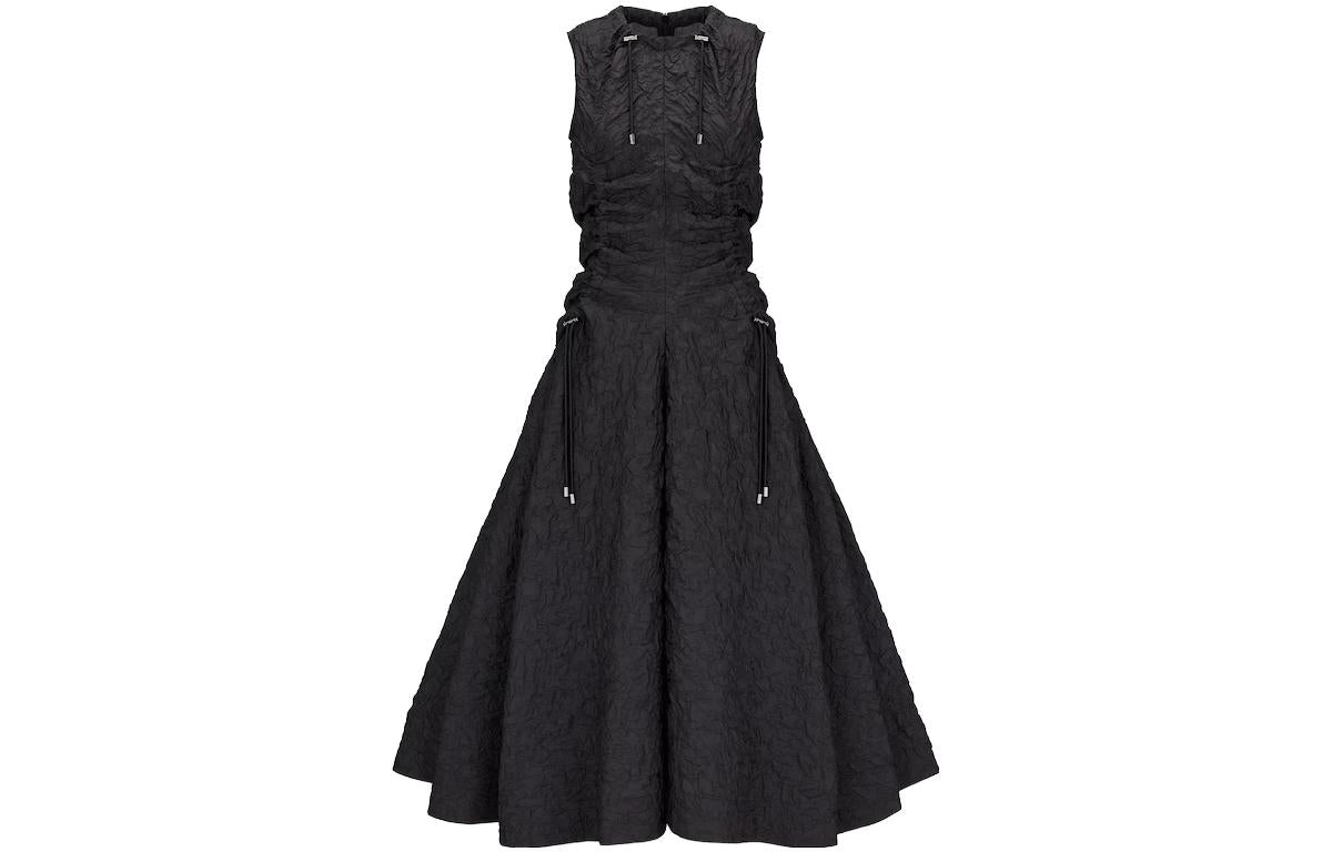 DIOR Sleeveless Dress Women's Black