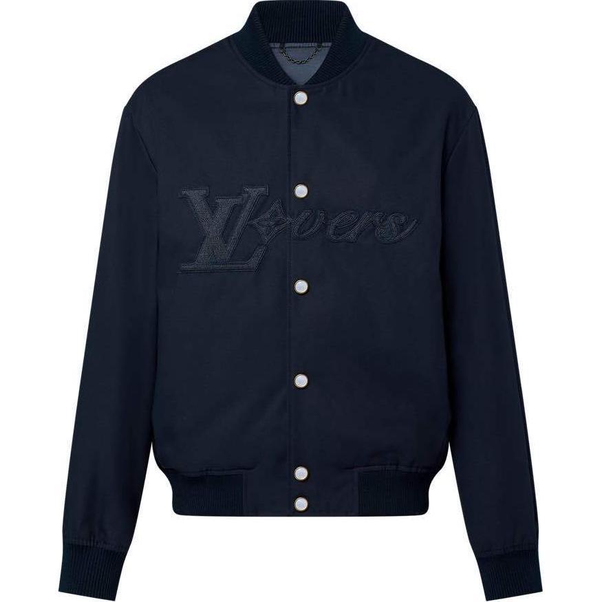 LOUIS VUITTON Embroidered Cotton Bomber