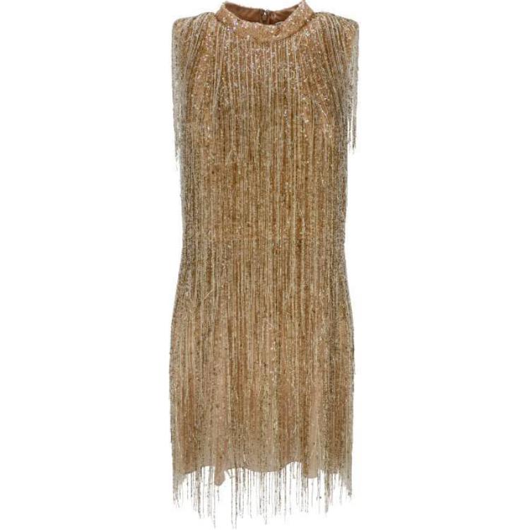 DIOR Sleeveless Dress Women's Beige