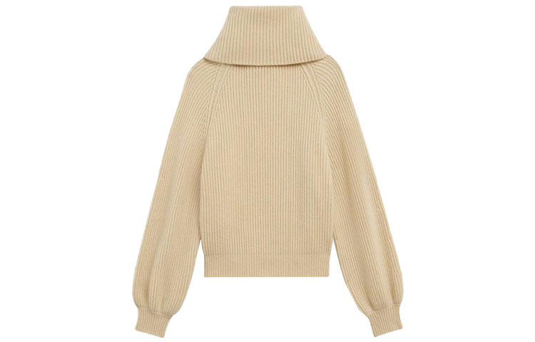 CELINE Loose Fit Sweater Women's Vanilla