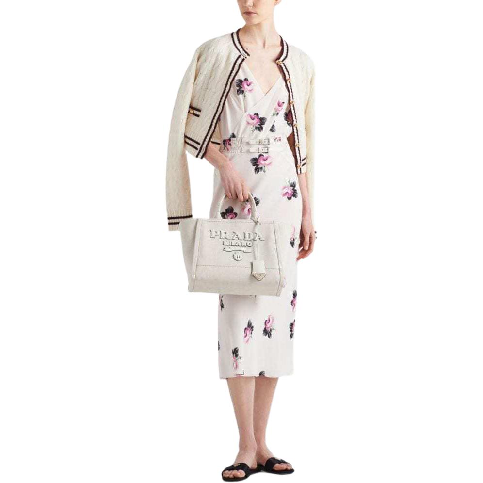 PRADA SS24 Knitwear Women's Ecru
