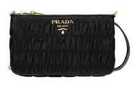 PRADA Nylon Crossbody Bag, Shoulder Bag Women's Black