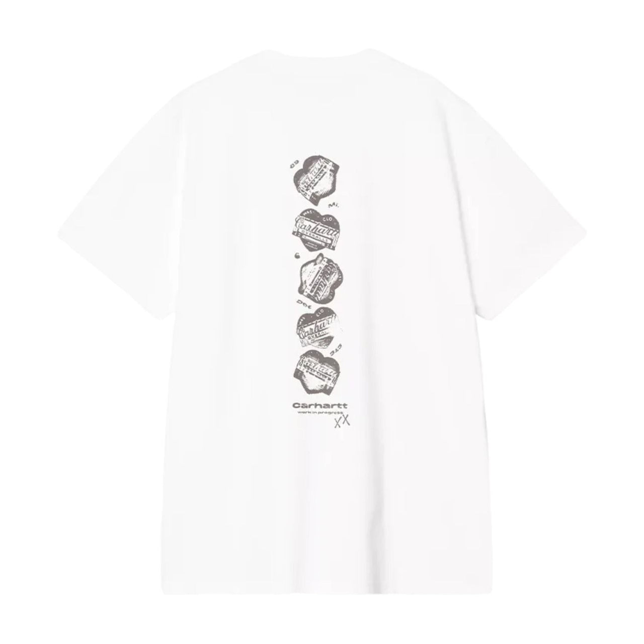 Carhartt WIP Garble Short Sleeve T-Shirt 'White' I036007-02-XX