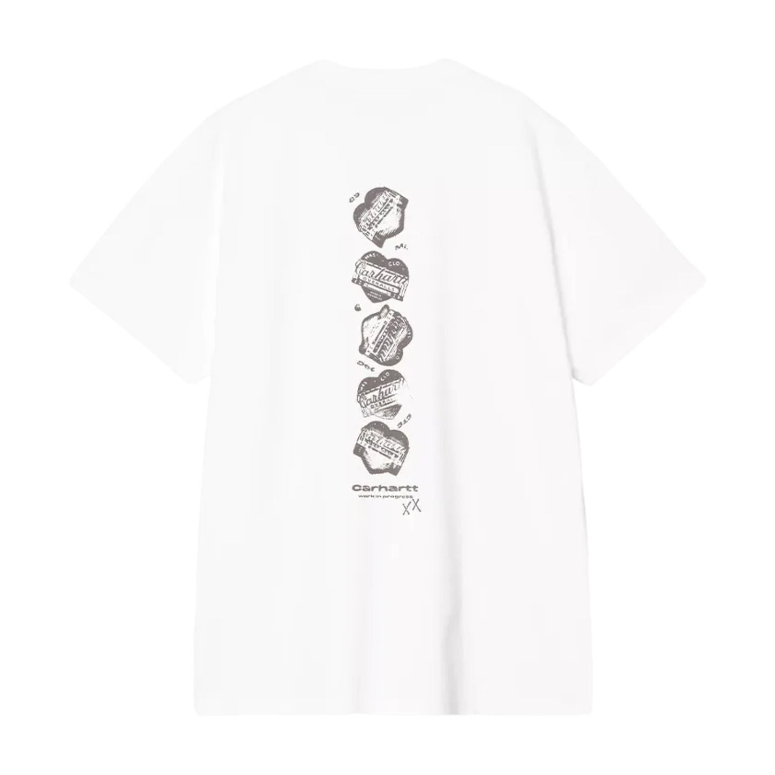 Carhartt WIP Garble Short Sleeve T-Shirt 'White' I036007-02-XX