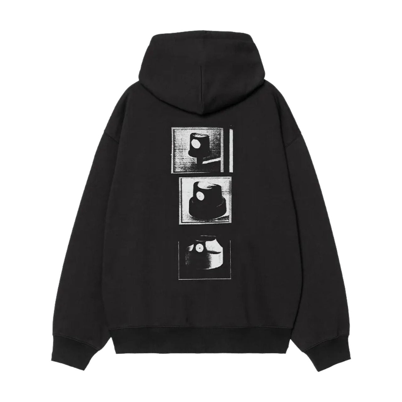 Carhartt WIP Fleece Hood Sweatshirt 'Black' I036066-89-XX