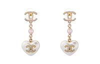 CHANEL Earrings Women's Gold
