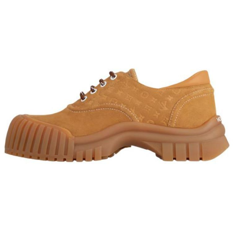 LOUIS VUITTON Ruby Casual Single Shoes Women's Brown