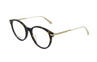 DIOR Round Eyeglass Frames Unisex Tortoiseshell