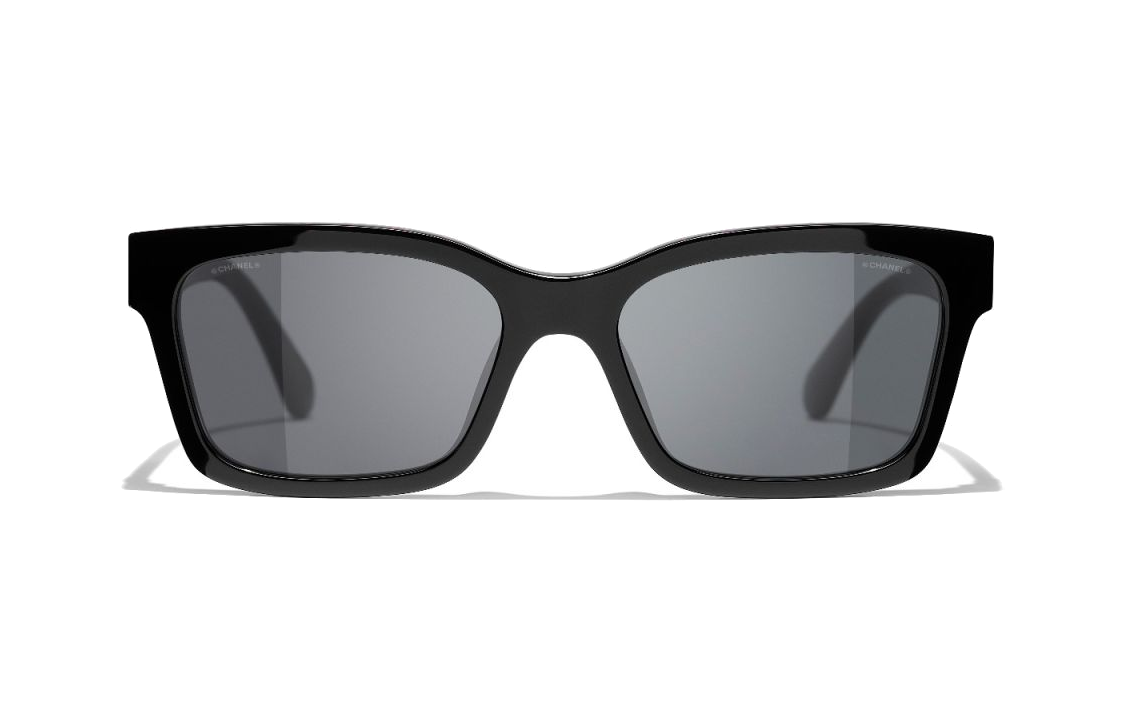 CHANEL Sunglasses Unisex Black