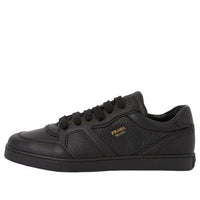 PRADA FS25 Leather Sneakers 'Black' 2EE442-013-F0002