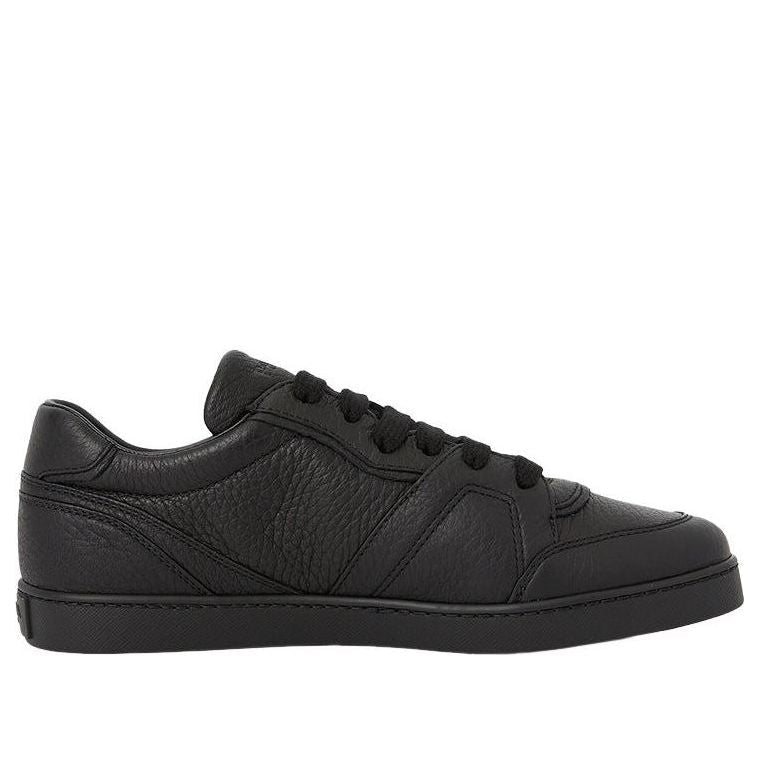 PRADA FS25 Leather Sneakers 'Black' 2EE442-013-F0002