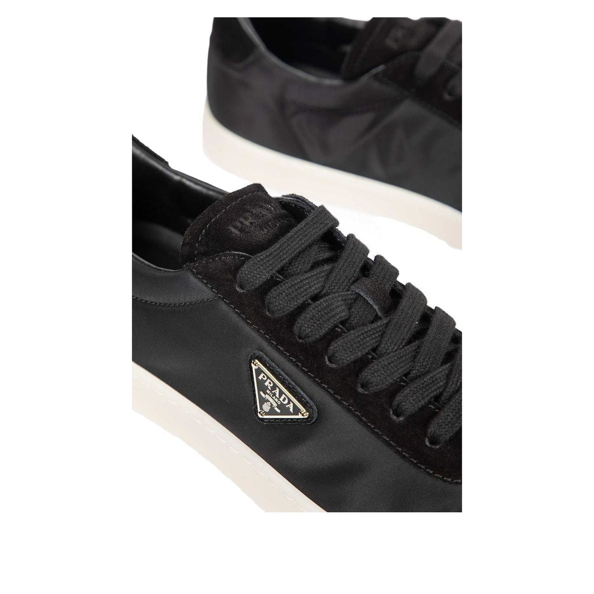 PRADA FS25 Suede Sneakers 'Black' 2EE454-D7C-F0632